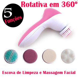 Escova Rotativa Facial Skin Cleansing